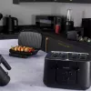 Salter EK5565MBLKFVDE Kuro torradeira de 4 fatias