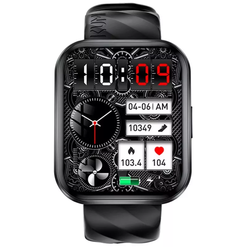 Smartwatch Kumi KU6 META preto (preto)
