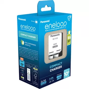 Carregador de pilhas Panasonic BQ-CC50 pilhas domésticas AC