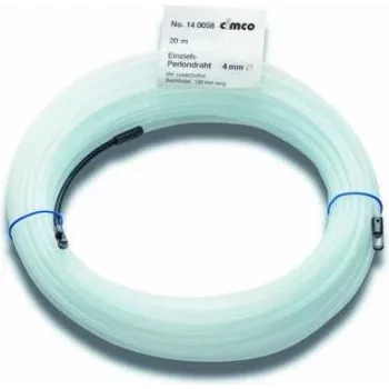 Guia de puxar cimco 140052 turquesa plástico 5000 mm