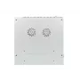 Lanberg WF02-6606-10S armário rack 6U montagem na parede cinzento