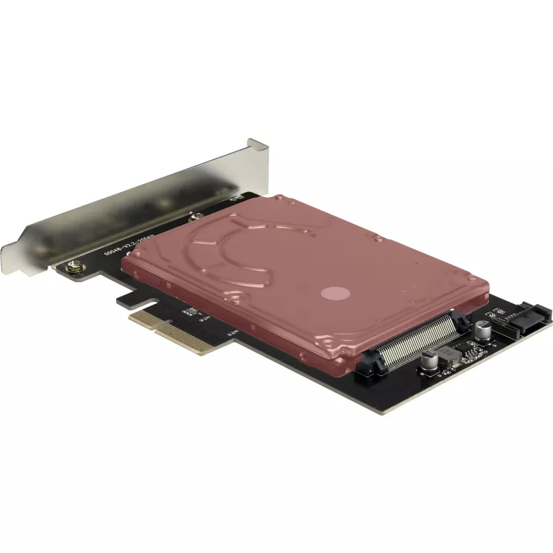 Adaptador AC INTER-TECH KT048 PCIe para SFF-8639 (U.2) – Modelo 88885561