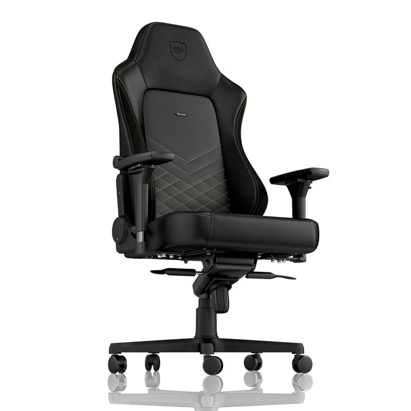 Cadeira gaming noblechairs HERO - preto/dourado