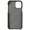 Capa Krusell Birka para Apple iPhone 11 Pro Max, capa castanho-escura estilo pele