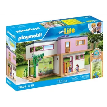 Conjunto de figuras My Life 71607 Casa com jardim de inverno