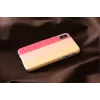 Capa para smartphone man and wood para iPhone X/XS — pink pie white