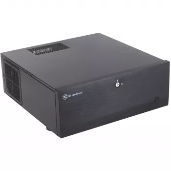 Caixa de computador SilverStone Grandia GD07 - Torre - SSI, preto