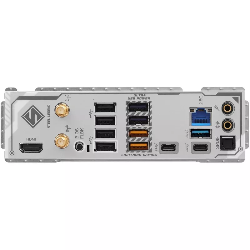 Motherboard ASROCK B850 Steel Legend WiFi ATX — AMD B850, socket AM5, DDR5, 4x DIMM, 4x M.2, Wi-Fi 7, LAN 2.5Gb