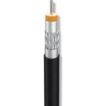 Cabo coaxial RG-6 Televes 414003 250 m preto