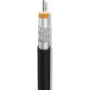 Cabo coaxial RG-6 Televes 414003 250 m preto