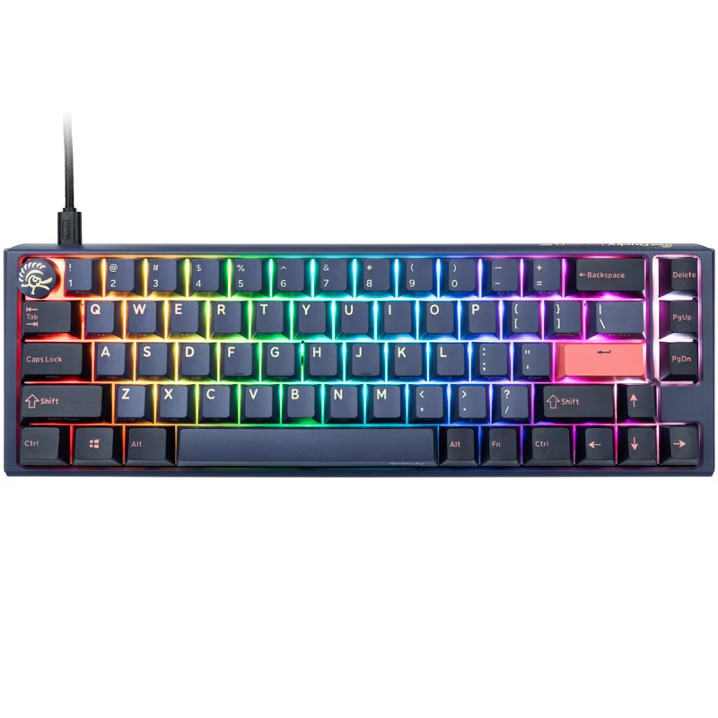 Ducky One 3 SF teclado, gaming, USB, QWERTY, inglês, azul