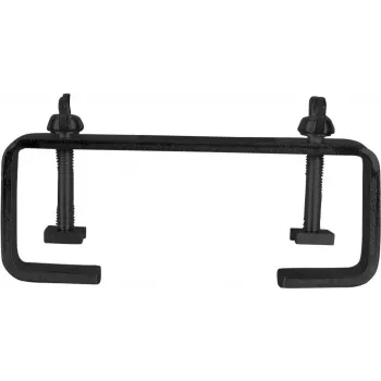 Gancho em C EUROLITE TCH-50/20 preto para elevação de treliças e rigging