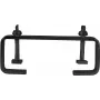 Gancho em C EUROLITE TCH-50/20 preto para elevação de treliças e rigging