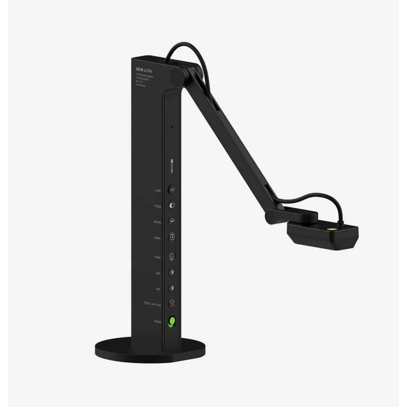 Câmara de documentos IPEVO VZ‑R ULTRA (13 MP, 25,4 / 3,06 mm CMOS, USB‑C, HDMI, preto)