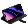 Carteira para telefone Krusell para Apple iPhone 12 Pro Max – preto, estojo folio com compartimento para cartões