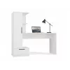 Conjunto secretária + estante Cosmo, branco