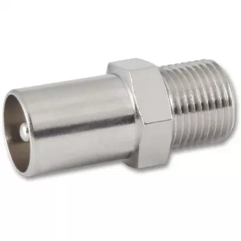 Conector Kathrein EMU 09 F IEC prateado