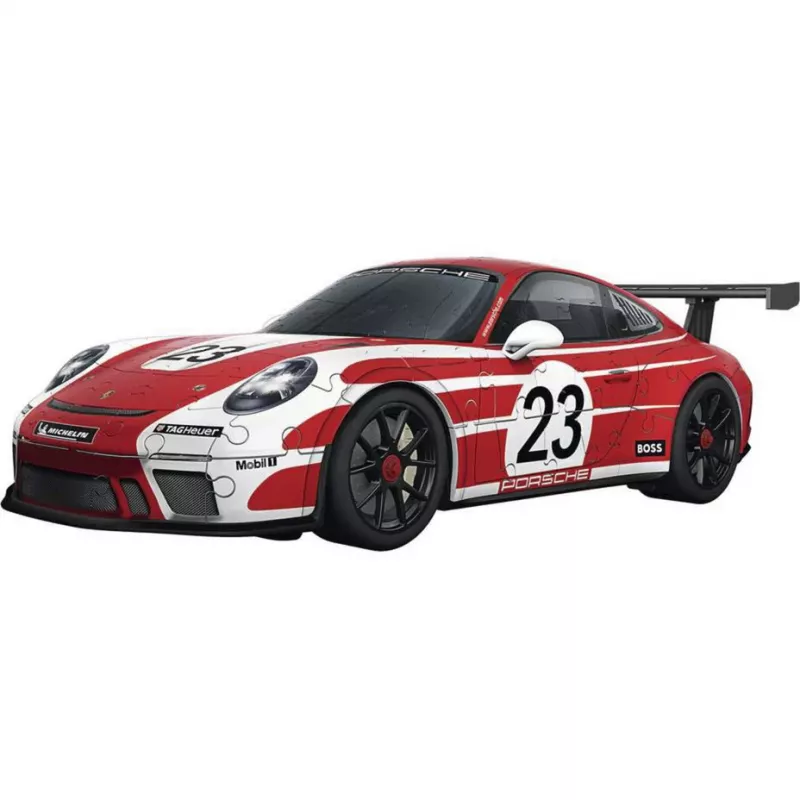 Puzzle 3D Ravensburger Porsche 911 «Salzburg Edition» – kit de montagem de modelo peça de colecionador (Ravensburger 12008038)