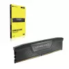 DIMM 32 GB DDR5-6400 2x 16 GB kit duplo preto CMK32GX5M2B6400C32 Vengeance INTEL XMP