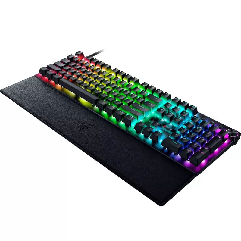 Teclado Razer Huntsman V3 Pro – layout alemão, taxa de polling 8KHz
