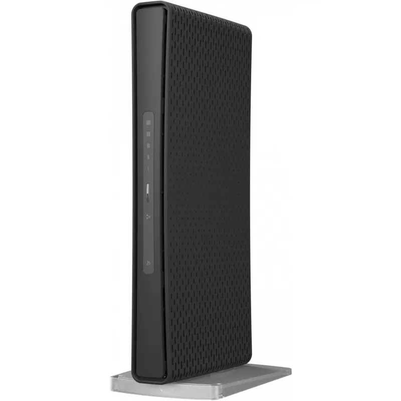 Router de secretária MikroTik hAP ac³ Dualband Wi‑Fi 5, Qualcomm IPQ4019 719 MHz, 5x Gigabit RJ‑45, 1x USB, PoE, 2 antenas externas, preto