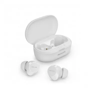 Auscultadores Bluetooth True Wireless In-Ear Philips TAT1209WT/97 branco