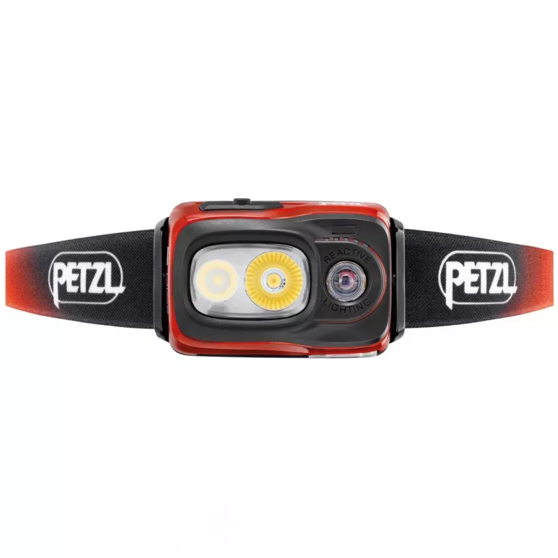 Lanterna frontal LED Petzl SWIFT RL preto, branco