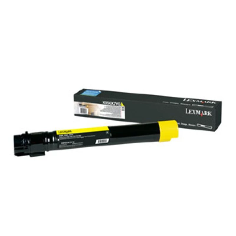 Toner Lexmark X950X2YG 1 unid. Original Amarelo