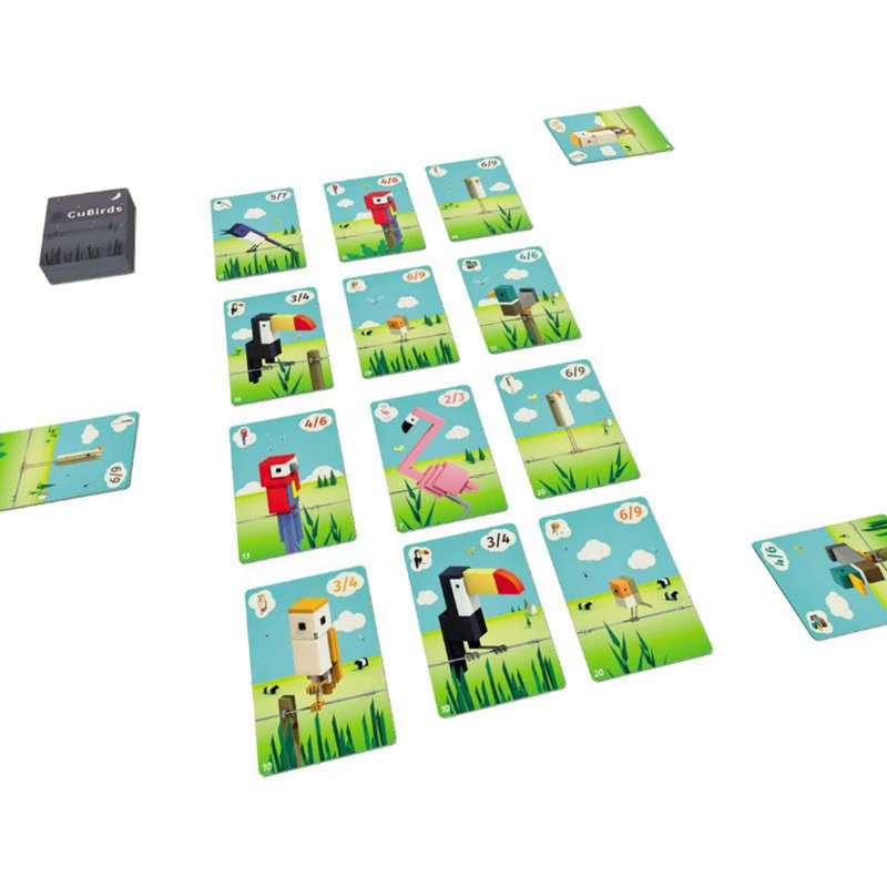 CuBirds, jogo de tabuleiro
