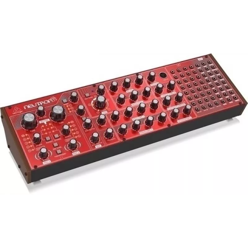 Behringer NEUTRON sintetizador analógico, vermelho