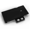 Refrigerador de água Alphacool Core RX 9070 XT Nitro+ transparente/cromado com backplate