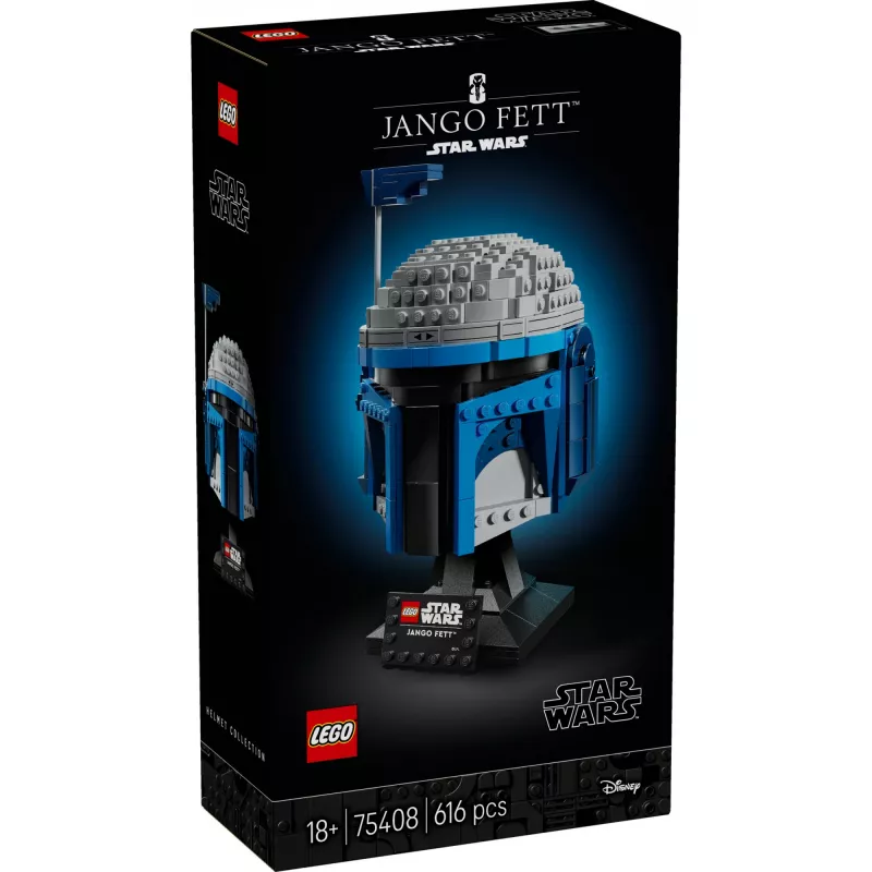 LEGO Star Wars 75408 Capacete de Jango Fett, 616 peças, 18+