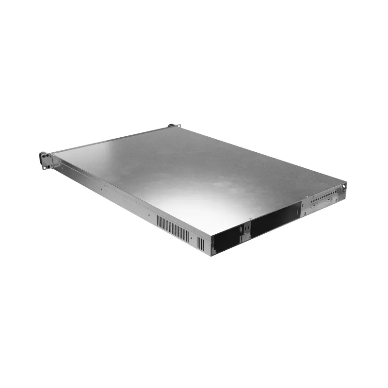 Caixa rack Lanberg SC01-6501-12B 1U preto 8 ventoinhas HDD SSD