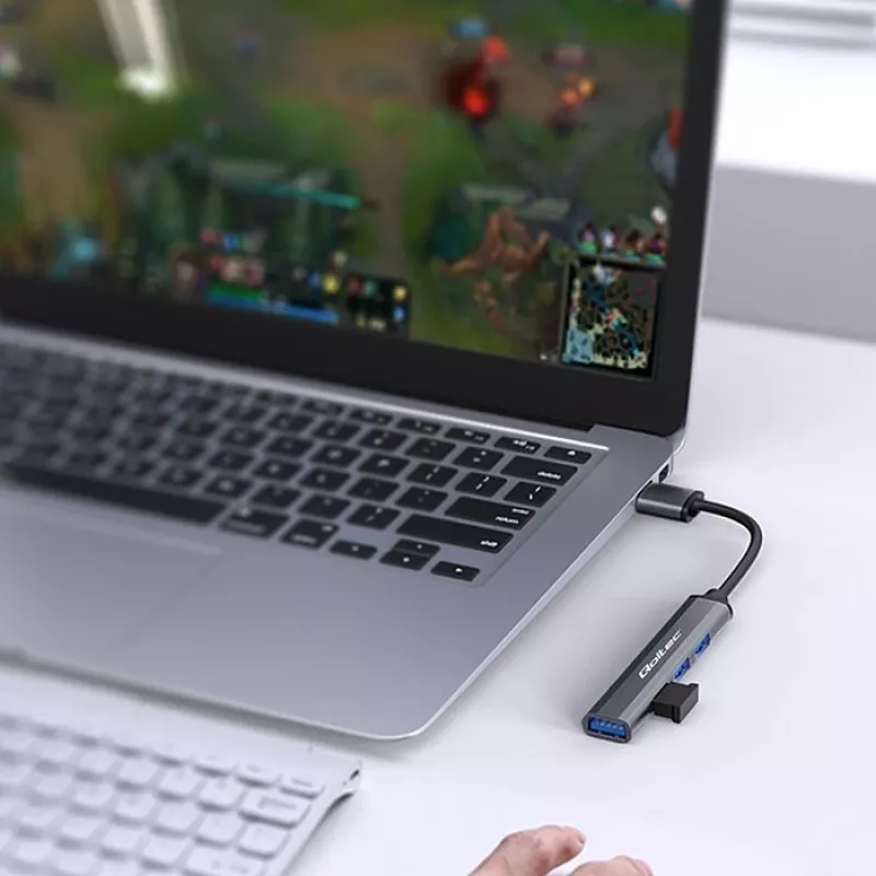 Adaptador HUB USB 3.0 4em1, 4x USB 3.0