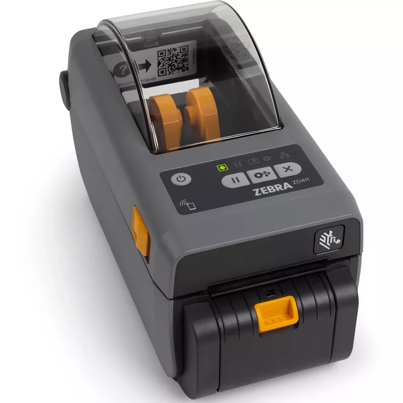 Impressora de etiquetas Zebra ZD411 térmica direta 203 x 203 DPI 152 mm/s com fios e sem fios Ethernet LAN Bluetooth