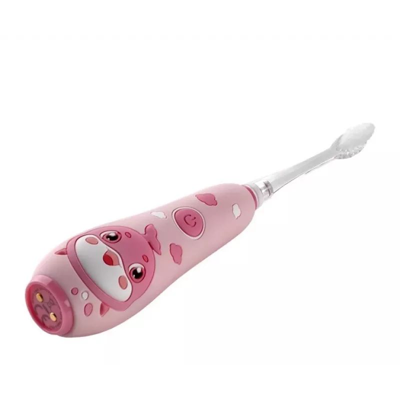Escova de dentes elétrica sónica Concept ZK3010 para crianças 1–5 anos rosa