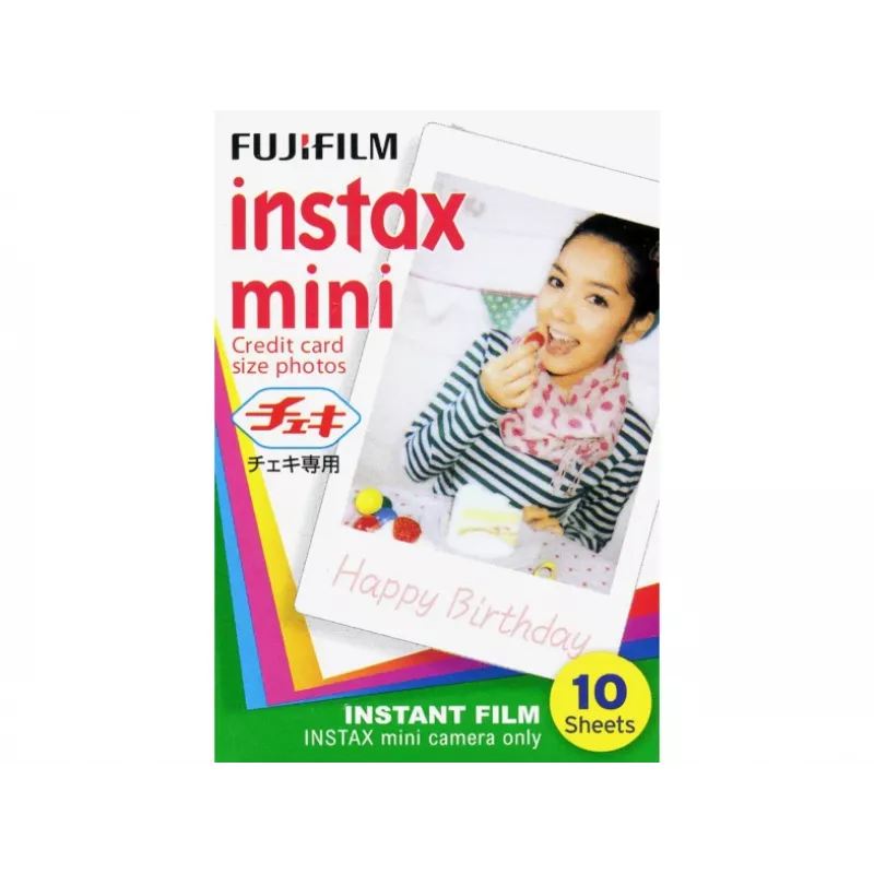Fujifilm | Película instantânea Instax Mini Glossy | 86 x 54 mm | Quantidade 10