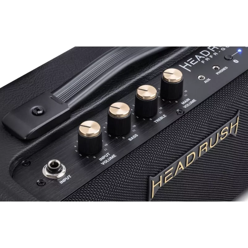 Amplificador de guitarra FRFR portátil HEADRUSH FRFR-GO, 65W, Full-Range, alimentação por bateria/rede