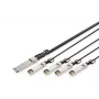 Cabo de ligação direta Digitus DN-81325 40G QSFP+ para 4x SFP+ 5 m