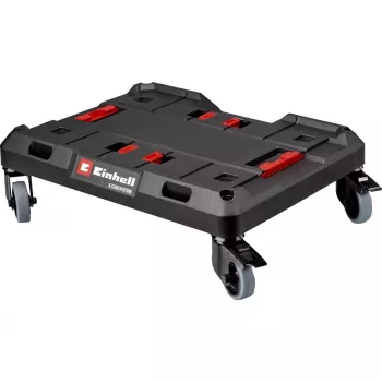 Plataforma com rodas para mala de sistema EINHELL E-Case, preto, capacidade de carga até 120 kg