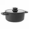 Panela STONE+ com tampa 24X14CM 5,6L