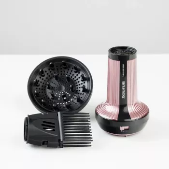 Secador de cabelo Taurus Fēns 900400000 — 2200 W, 3 velocidades, 3 temperaturas, difusor e concentrador, preto