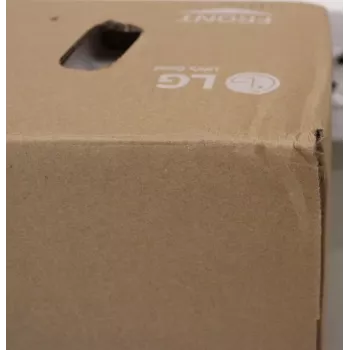 LIQUIDAÇÃO. LG | EMBALAGEM DANIFICADA, USADO, riscos na perna
