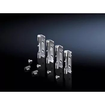 Dobradiça de porta Rittal VX 8618.320 cinzento aço 4 unid.