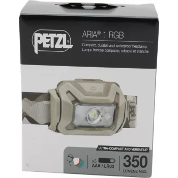 Petzl ARIA 1 RGB lanterna de cabeça camuflado (E069BB01)