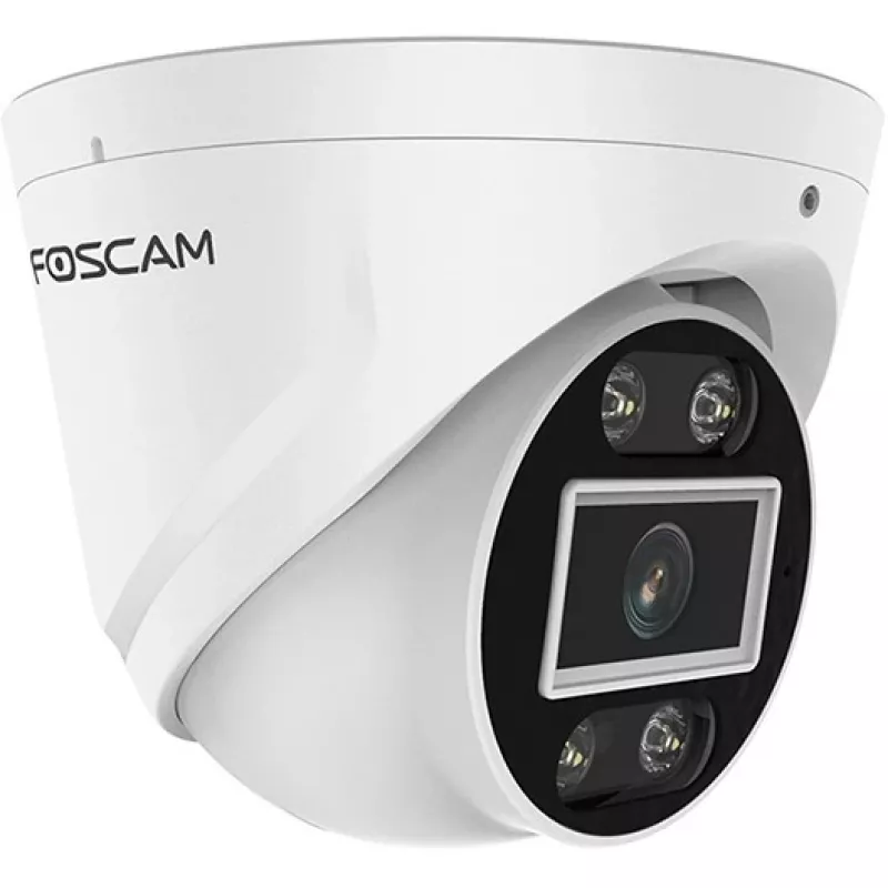 Foscam FNA108E-T4-2T FNA108E-T4-2T Conjunto de câmaras IP de vigilância LAN 8 canais com 4 câmaras 3840 x 2160 píxeis (FNA108E-T4-2T)