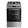 Fogão a gás e elétrico BEKO FSM52330DX, 5 queimadores, 60 cm, classe de eficiência energética A