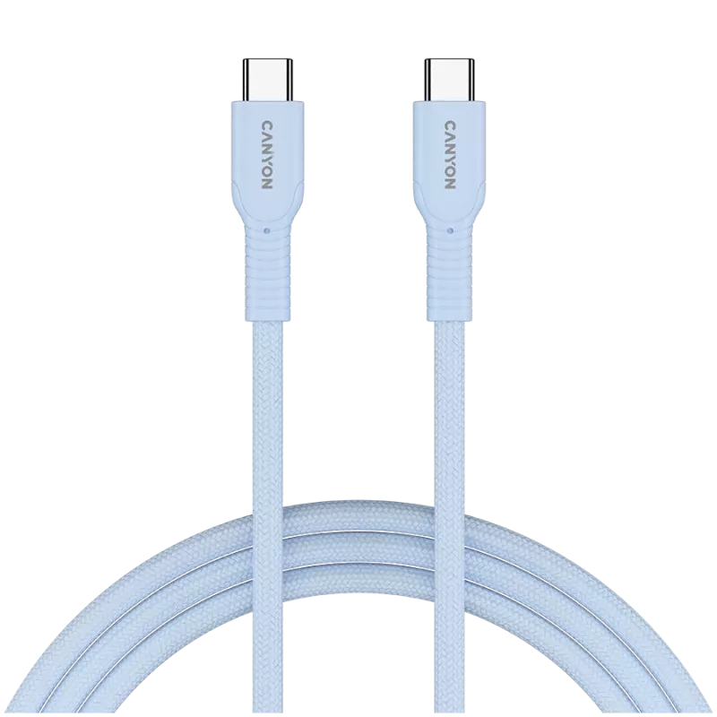 Cabo CANYON OnWire 60CL C-C 60W COLOR entrançado 1m azul-claro
