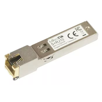 Mikrotik S+RJ10 módulo transceptor de rede 10000 Mbit/s SFP+