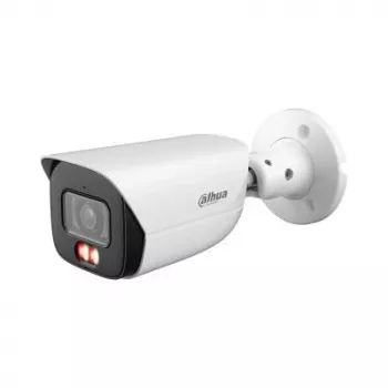 Câmara IP bullet DAHUA IPC-HFW3649E-AS-IL — 6 MP CMOS, 3288×1850, PoE, DC, montagem em teto/parede, branco